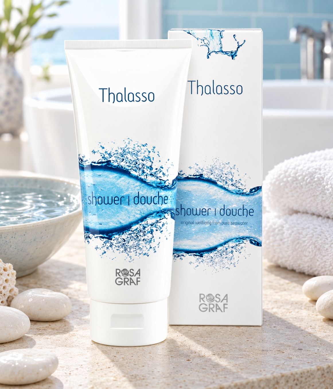 THALASSO Shower – jemný sprchový gel s mořskými řasami