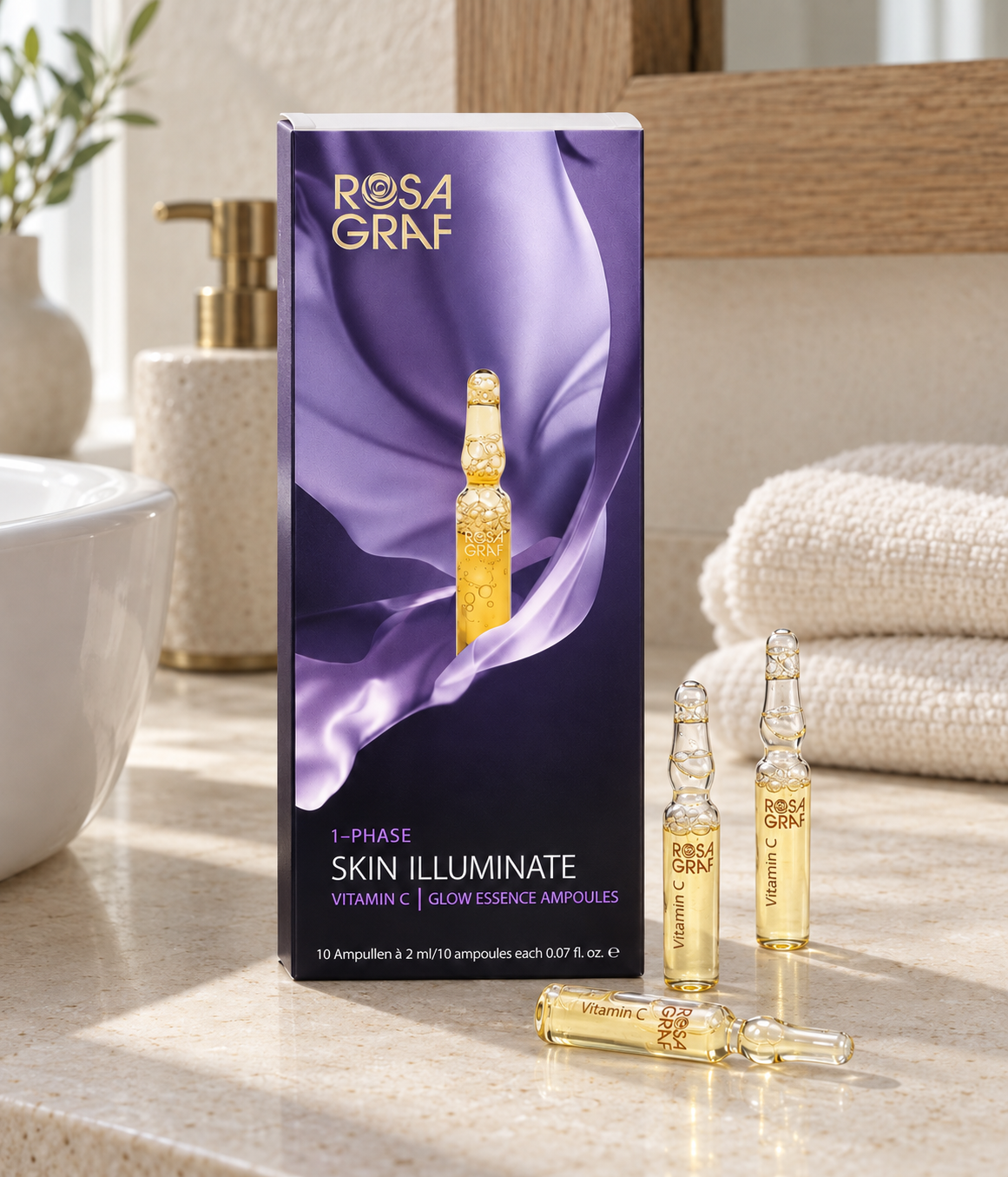 Skin Illuminate Vitamin C | Glow Essence – jednofázové ampule