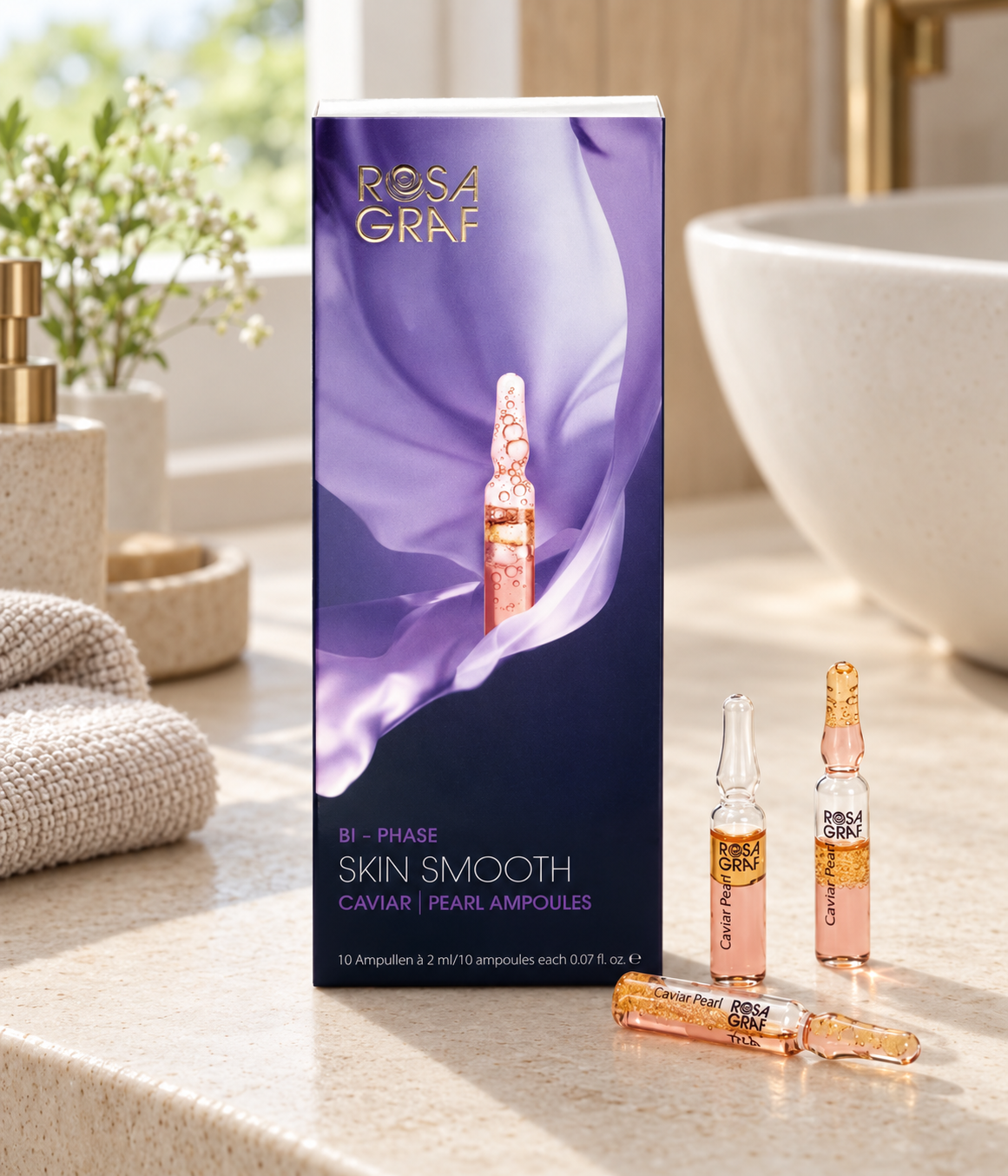 Skin Smooth Caviar | Pearl – dvoufázové ampule