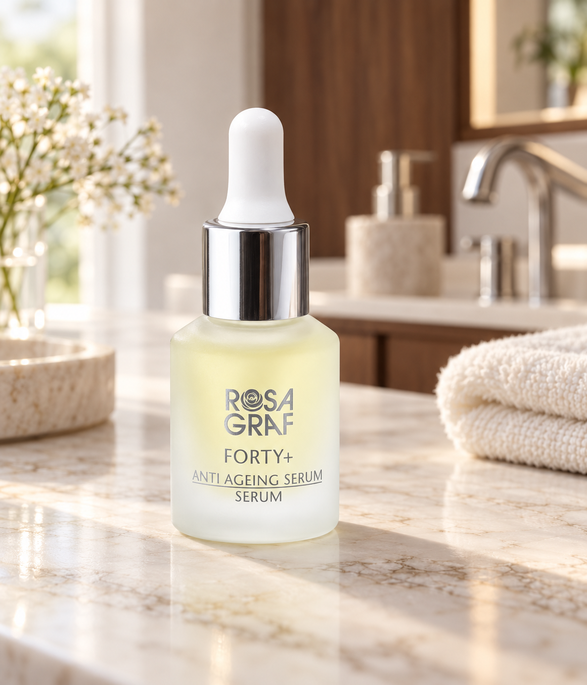 Forty+ Anti-Ageing Serum – výživné olejové sérum